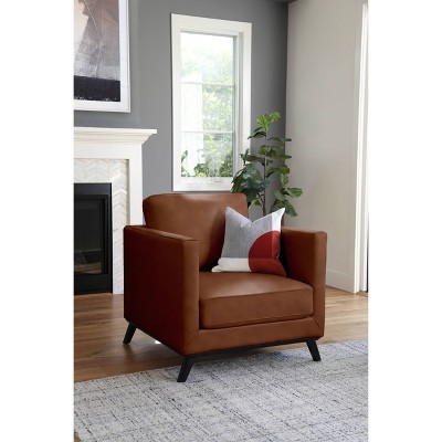 Camel Leather Chair Target, Camel Colored Leather Chairs