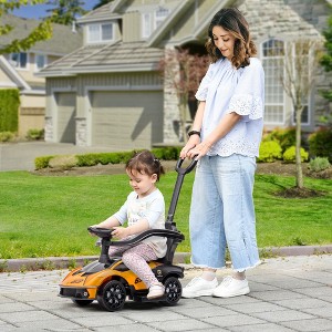 Sillysis 2-in-1 Ride On Push Car for Toddlers Strollers 1-3 Years,Manual Push-Along Toddlers Strollers - 1 of 4