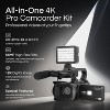 Minolta MN4KPRO 4K60FPS Ultra HD / 64 MP Autofocus Pro Camcorder Kit w/WiFi - 2 of 4
