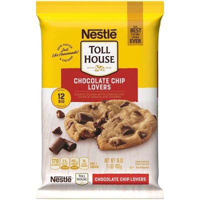 Nestle Tollhouse Ultimates Chocolate Chip Lovers Cookie Dough 16oz 