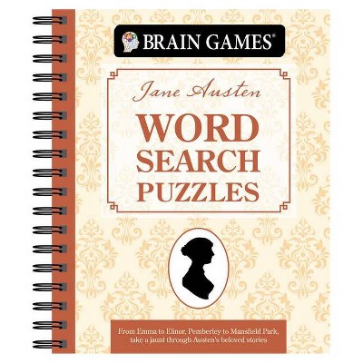 Brain Games - Jane Austen Word Search Puzzles (#2), 2 - by  Publications International Ltd & Brain Games (Spiral Bound)
