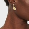 Bijoux Sport by Luv Aj MLB Gold Logo Heart Hoop Earrings - 3 of 3