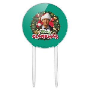 Christmas Vacation Merry Clarkmas Acrylic Cake Topper - 1 of 4