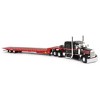 First Gear DCP 1/64 Viper Red Black Kenworth W900L with Landoll 440B-50CA Traveling Axle Trailer 60-2035 - 2 of 4
