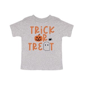 The Juniper Shop Trick Or Treat Spider Kids Short Sleeve Tee - 1 of 2