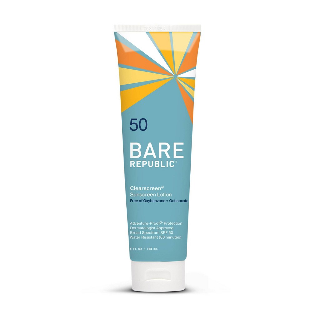 Photos - Cream / Lotion Bare Republic ClearScreen Sunscreen Lotion - SPF 50 - 5 fl oz