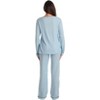 Just Love Women’s Cotton Pajama Set – Long Sleeve Top & Sleep Pants with Pockets – Soft Jersey Knit - 3 of 3