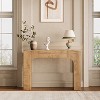 63" Farmhouse Console Table, Long Wood Entryway Table Behind Couch, Easy Assembly Hallway Furniture for Living Rooms, Apartments, Entrance - 3 of 4