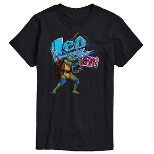 Men's - Teenage Mutant Ninja Turtles - Leonardo AKA Leo Short Sleeve Graphic T-Shirt - 1 of 4