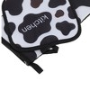 Unique Bargains Oven Mitts and Pot Holder Cow Print Polyester Closed Cell Foam Black White - 2 of 4