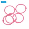 Unique Bargains Metal Anti-Rust Round Binder Rings for Key Chain Scrapbooks 10 Pcs - 3 of 4