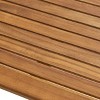 PAGED Patio Dining Table Wood Rectangle Outdoor Table with Slatted Table Top for Patio, Deck - 4 of 4