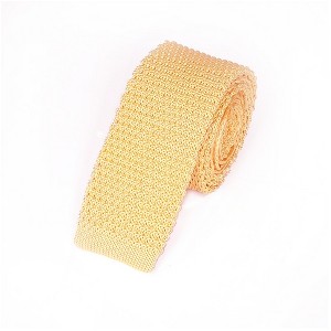 Men's Solid Color Knit 2.5 Inch Wide And 58 Inch Long Neckties - 1 of 3