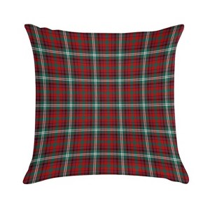 Tartan Irish Plaid Pillow Covers 18x18 Decorative Throw Pillows Soft Square Cushion Covers for Couch Sofa Bedroom - 1 of 1