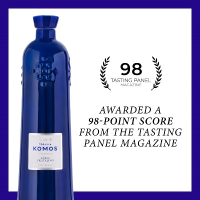 Komos Anejo Cristalino Tequila - 750ml Bottle