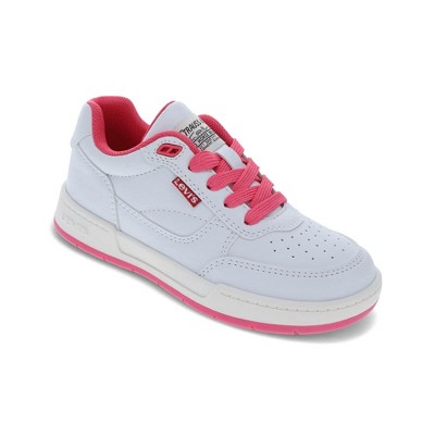 Levi's Kids La Jolla Synthetic Leather Casual Lace Up Sneaker Shoe