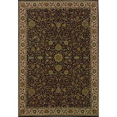 Oriental Weavers Ariana 172D2 Brown/ Ivory Indoor Area Rug - 4' x 6"