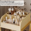 Makeup Organizer Cart with Drawers, Floor Skincare Organizers Make Up Organizers - 3 of 4