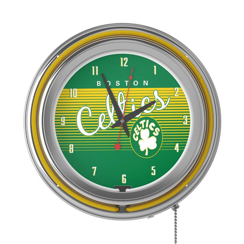 NBA Boston Celtics Team Logo Wall Clock, 3 of 7