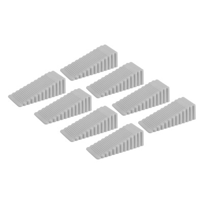Unique Bargains ABS Anti-Slip Mini Size Wide Applications Door Stop 12 Pcs