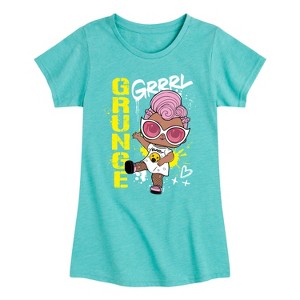 Girls' - LOL Surprise! - Grunge Grrrl Fitted Short Sleeve Graphic T-Shirt - 1 of 4