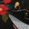 Garvee Floral Area Rug -Machine Washable Large Rugs, Non Slip Vintage Low Pile Soft Carpet, for Bedroom, Dining Room - 4 of 4