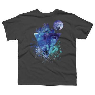 Boy's Design By Humans Play Music On The Edge By Maryedenoa T-Shirt