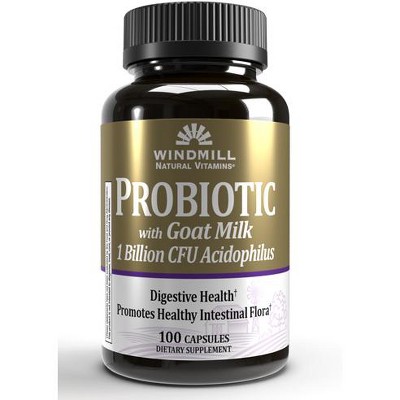 Windmill - Acidophilus Active Cultures With Goat Milk, 100 Count