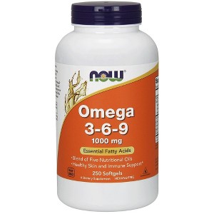 Omega 3-6-9 by Now Foods  -  250 Softgel - 1 of 2