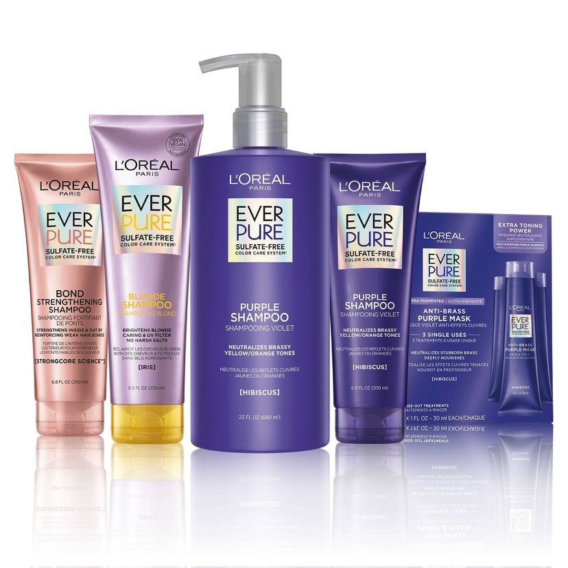 L'Oreal Paris EverPure Shampoo and Conditioner Collection