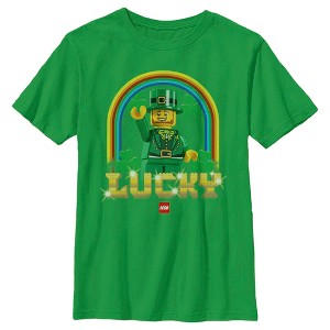 Boy's Lego St. Patrick's Day Lucky Leprechaun T-Shirt - 1 of 4