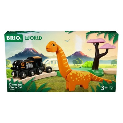 BRIO Dinosaur Circle Set 36098 Toy Vehicle Playset 12pcs