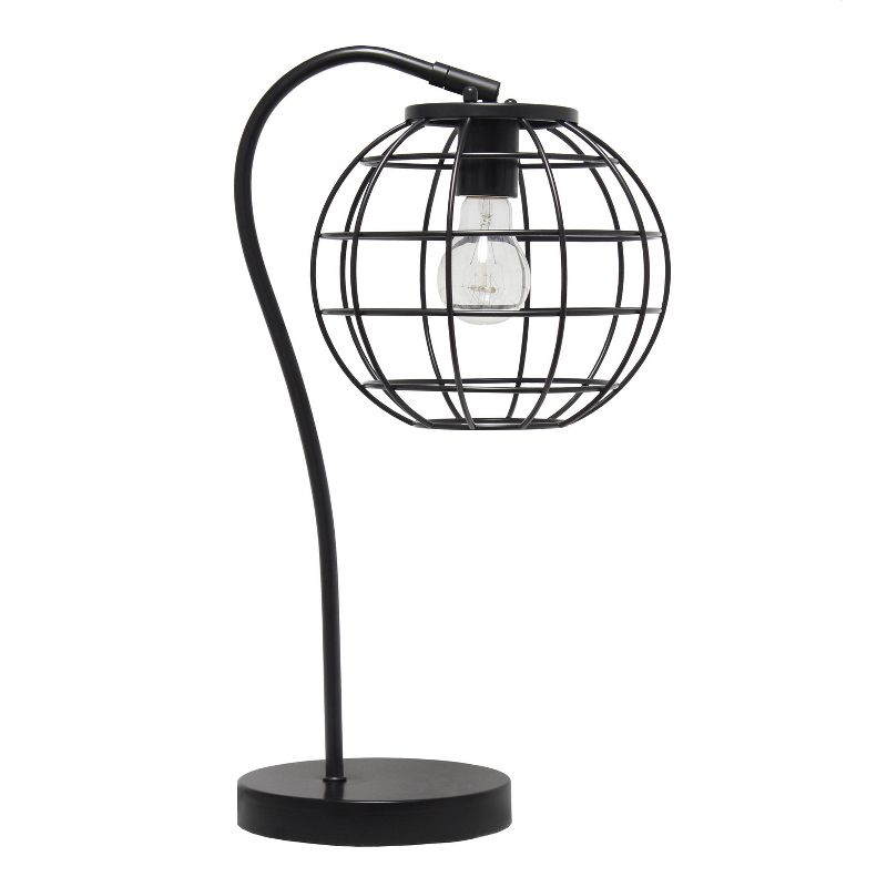 Metal Arched Cage Table Lamp - Lalia Home, 1 of 8
