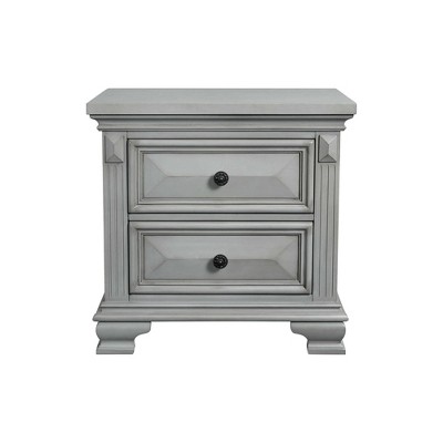 grey nightstand target