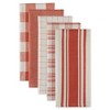 Design Imports Vintage Red Asst Everyday Dishtowel Set/5 - 2 of 4