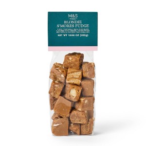 M&S Blonde Smores Christmas Fudge Candies - 10.58oz - 1 of 3