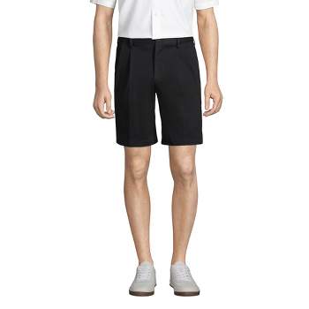Lands' End Men's Comfort Waist Pleated 9" No Iron Chino Shorts