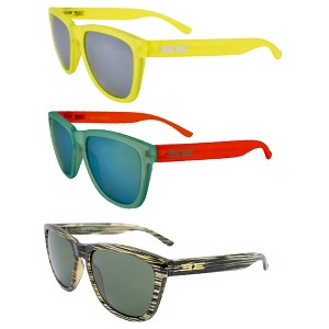 3 Pairs of Epoch Eyewear Vibe Sunglasses with Flash Mirror, Teal Mirror Lenses - 1 of 4