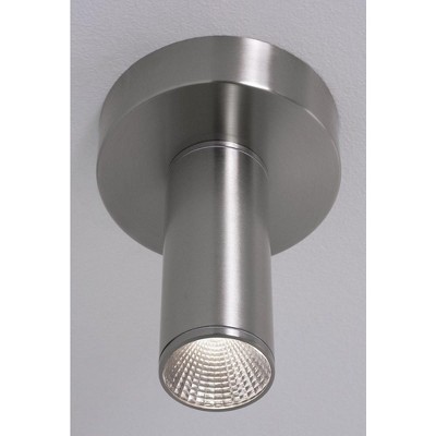 Beverly Satin Nickel LED Outdoor Flush Mount Light