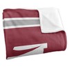 Morehouse College Silky Touch Blanket White 50x60 - 3 of 4