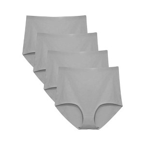 TIME HOLLOW Gray Seamless Panties - 1 of 3