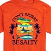 Men's - Instant Message - Don't Worry, Be Salty Short Sleeve Graphic T-Shirt - 2 of 4