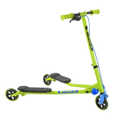 Yvolution Fliker Kids' Kick Scooter - Green