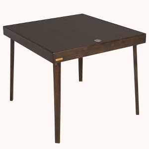 Stakmore Folding Puzzle Table with Removable Top Storage with