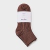 Women's Ultra Soft Everyday Rib-Knit 4pk Ankle Socks - Auden™ - 2 of 3