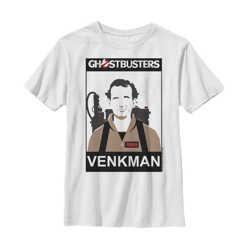 Boy's Ghostbusters Venkman 2D Cell Shade T-Shirt, 1 of 5