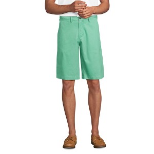 Lands' End Men's Big 11" Comfort Waist Stretch Chino Shorts - 1 of 3