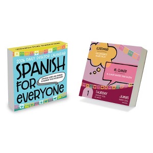 TF Publishing 8.75"x5.5" 2026 Spanish Words Daily Desktop Calendar - 1 of 4