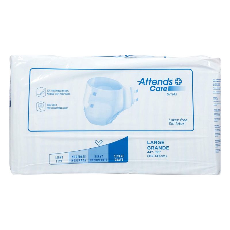 Attends Care Disposable Diaper Brief, Heavy, 4 of 5