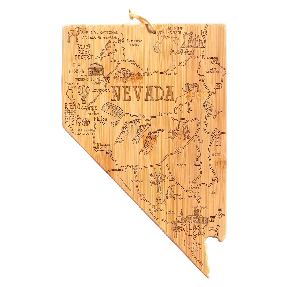 Totally Bamboo Destination Nevada Cutting Board